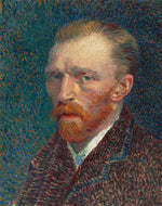 Self-Portrait: Vincent van Gogh,16x12"(A3) Poster