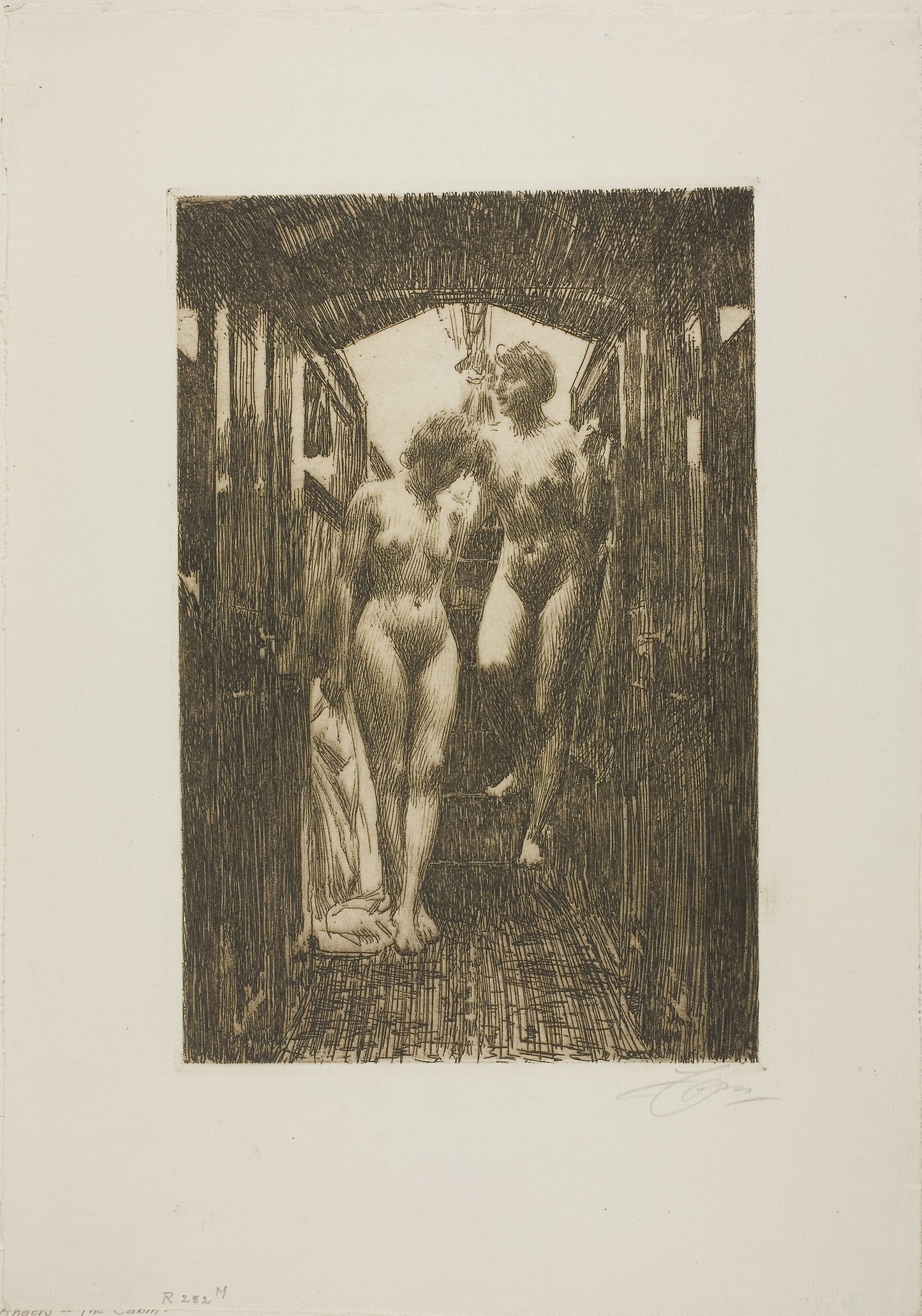 Cabin -  Anders Zorn,  Poster Print Wall Art