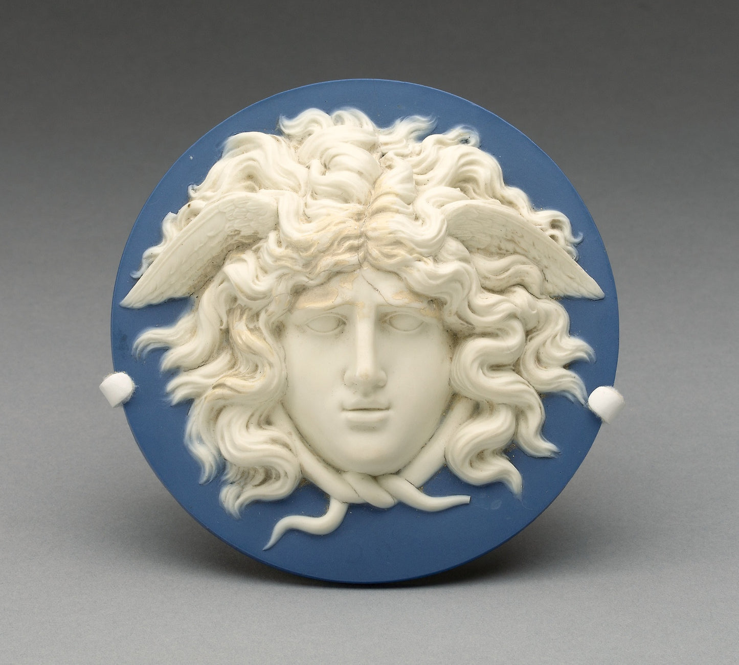Medallion with Head of Medusa -  Wedgwood Manufactory,  Poster Print Wall Art