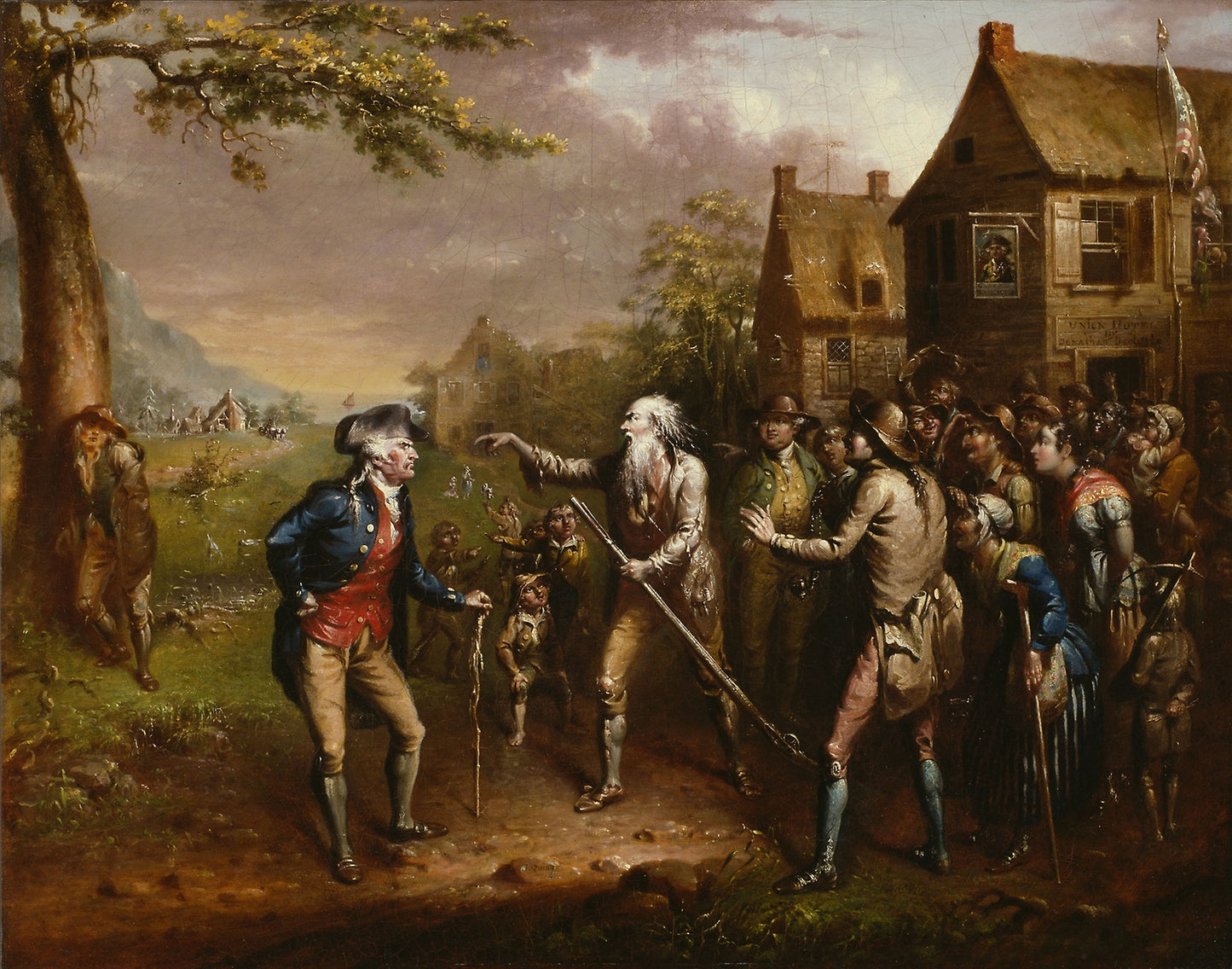 Rip Van Winkle -  John Quidor,  Poster Print Wall Art
