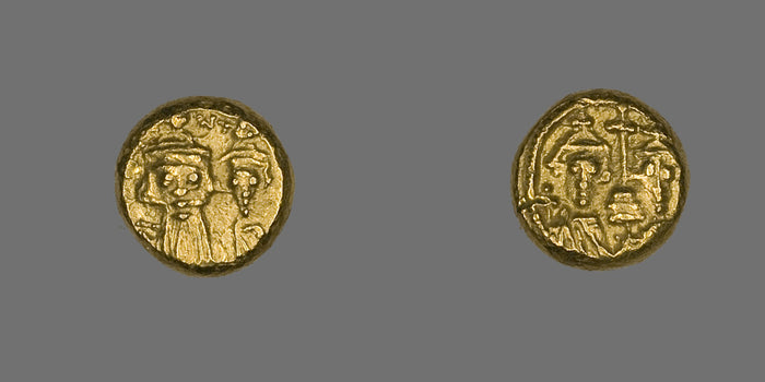 Solidus (Coin) of Tiberius II Constantinus: Byzantine,16x12