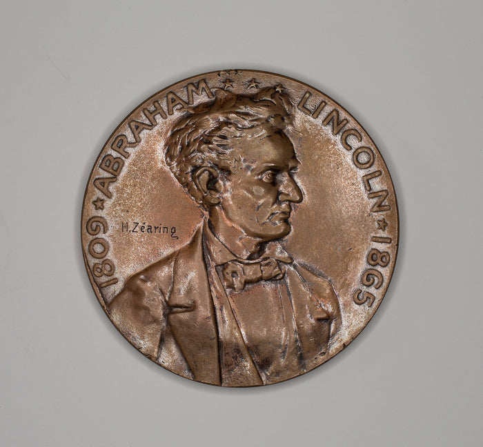 Three Medals Depicting Lincoln: Artist unknown,16x12