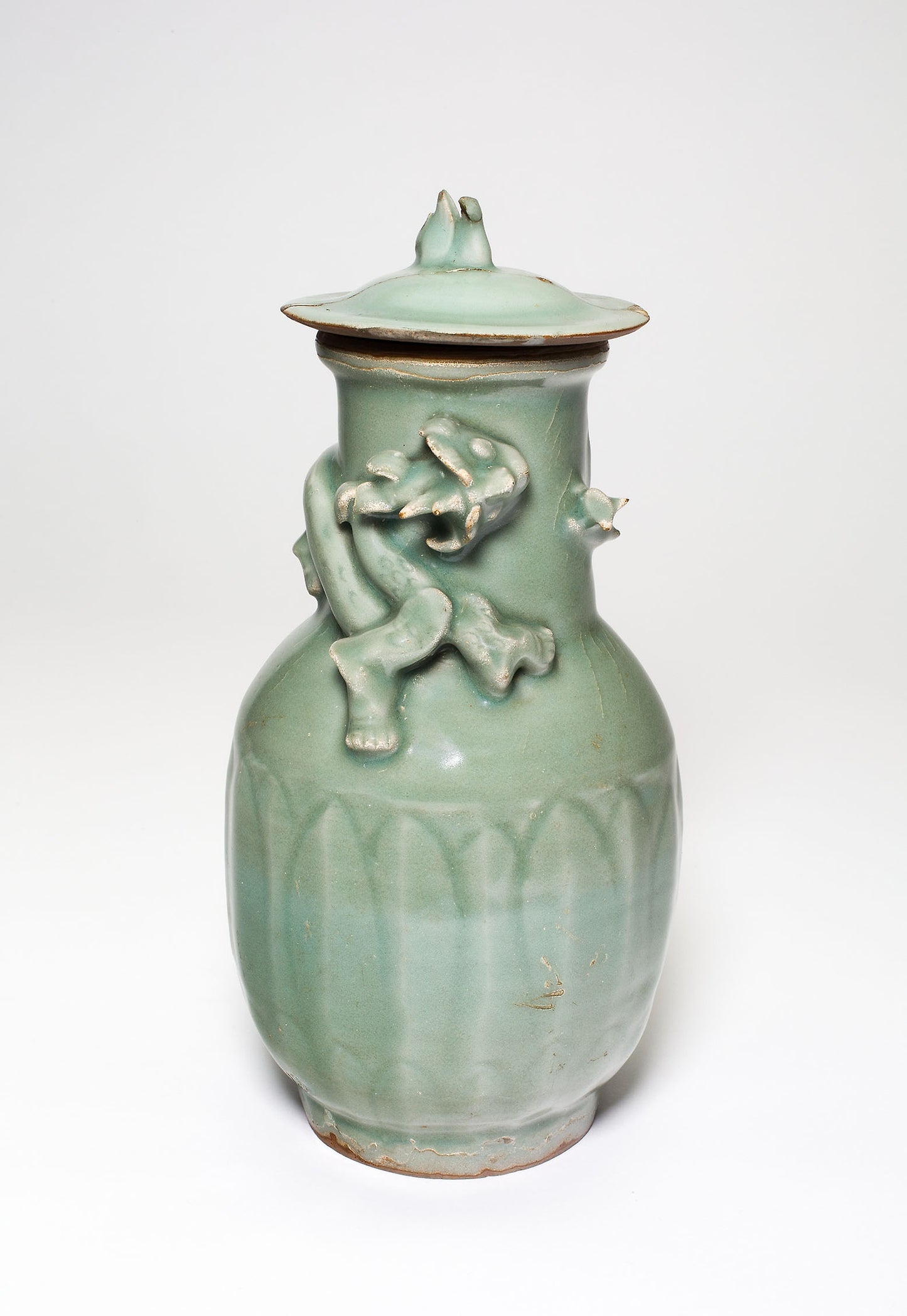 Vase with Lizard -  China,  Poster Print Wall Art