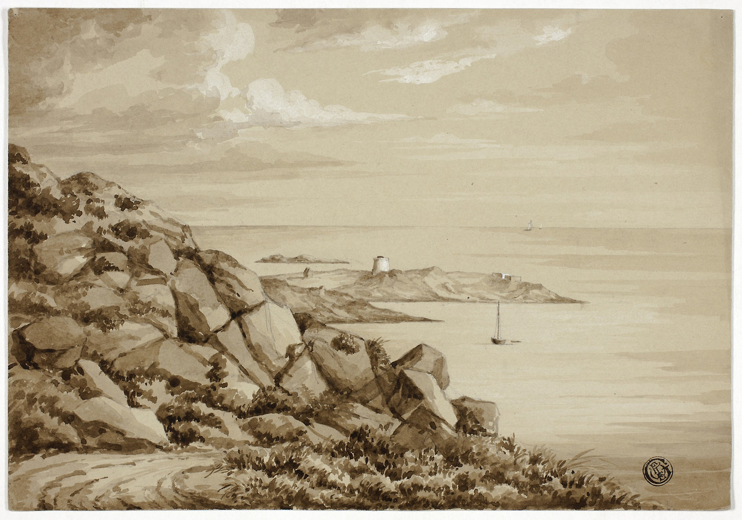 Dalkey Island -  Elizabeth Murray,  Poster Print Wall Art