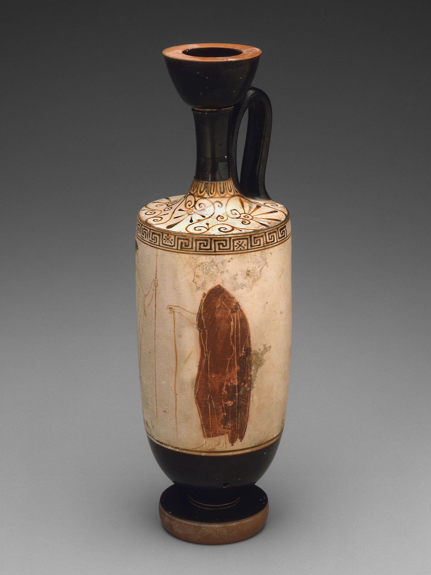 Lekythos (Oil Jar): Greek; Athens, Poster Print Wall Art
