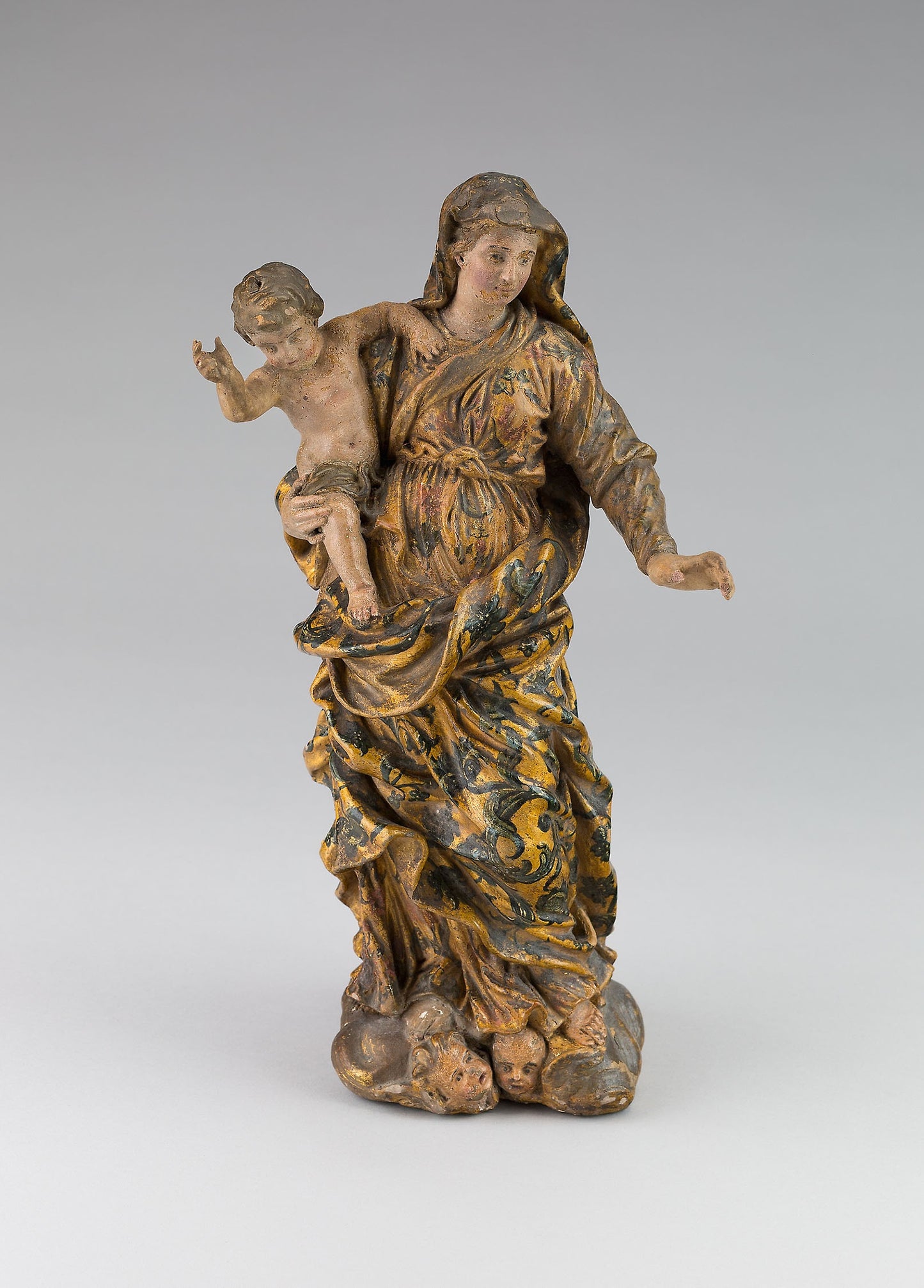 Madonna and Child -  Alessandro Algardi (After) ,  Poster Print Wall Art