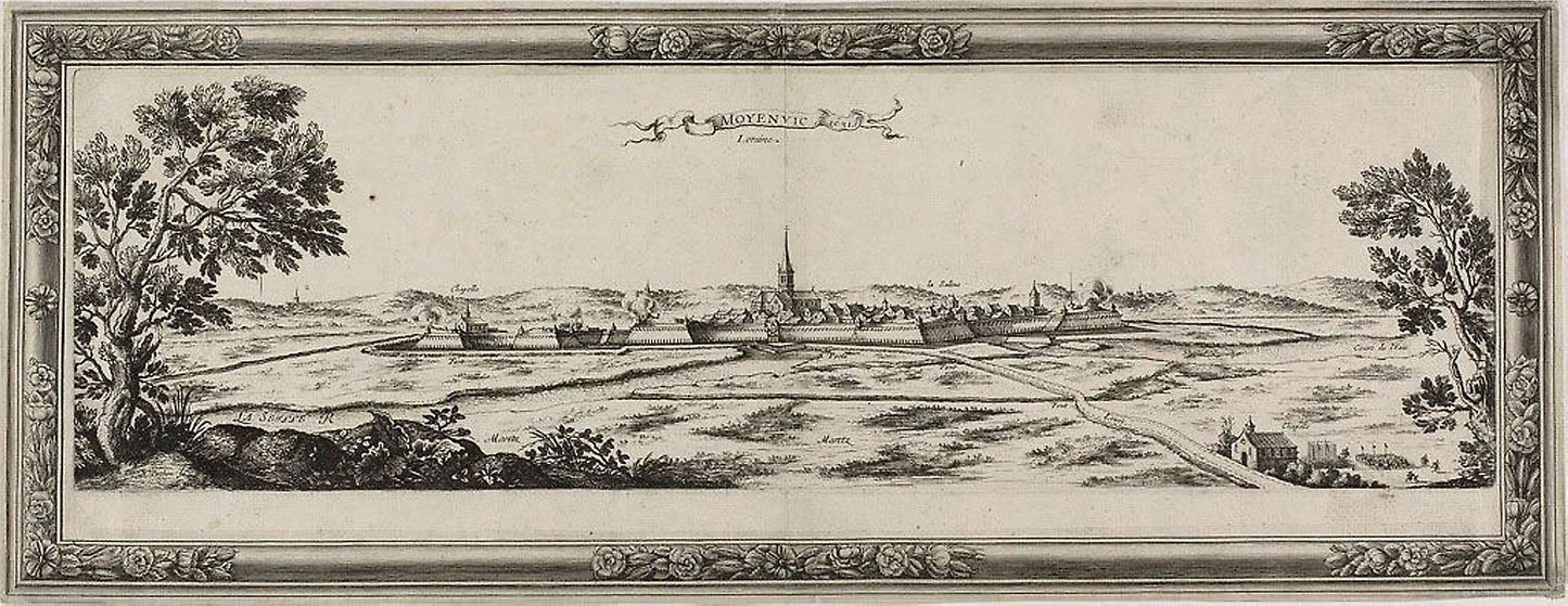 Moyenvic, Lorraine, 1631 -  Nicolas Cochin,  Poster Print Wall Art