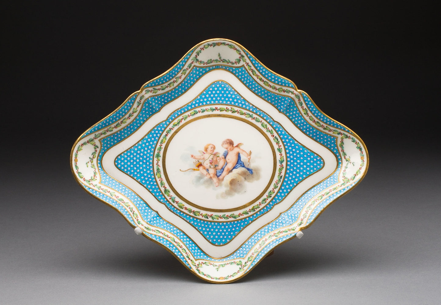 Tray (from a tea service) -  Sèvres Porcelain Manufactory,  Poster Print Wall Art
