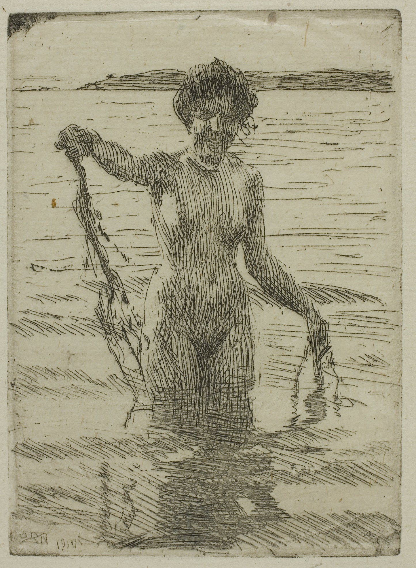 Seaweed -  Anders Zorn,  Poster Print Wall Art