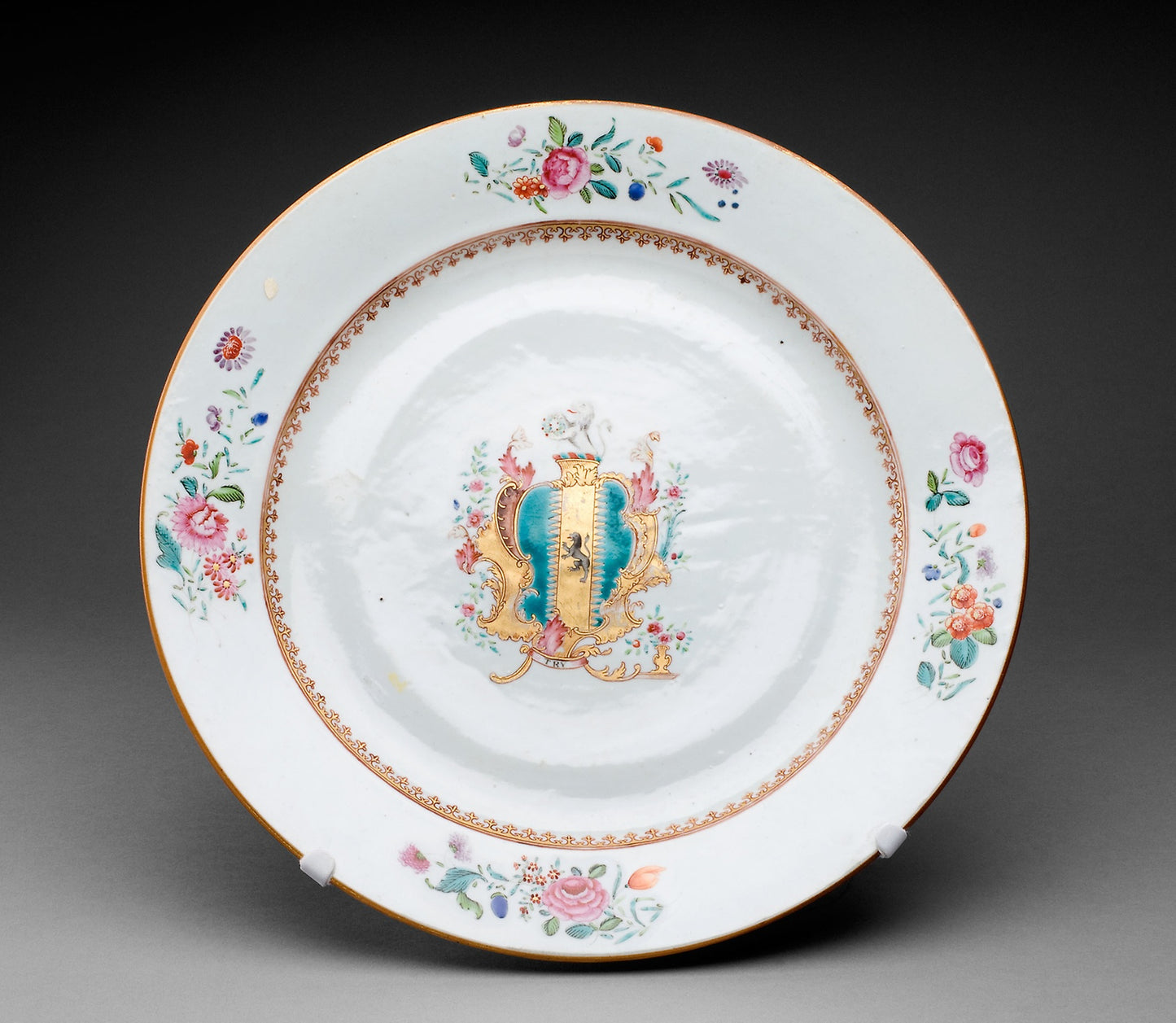 Charger with the Arms of O'Hara -  China,  Poster Print Wall Art