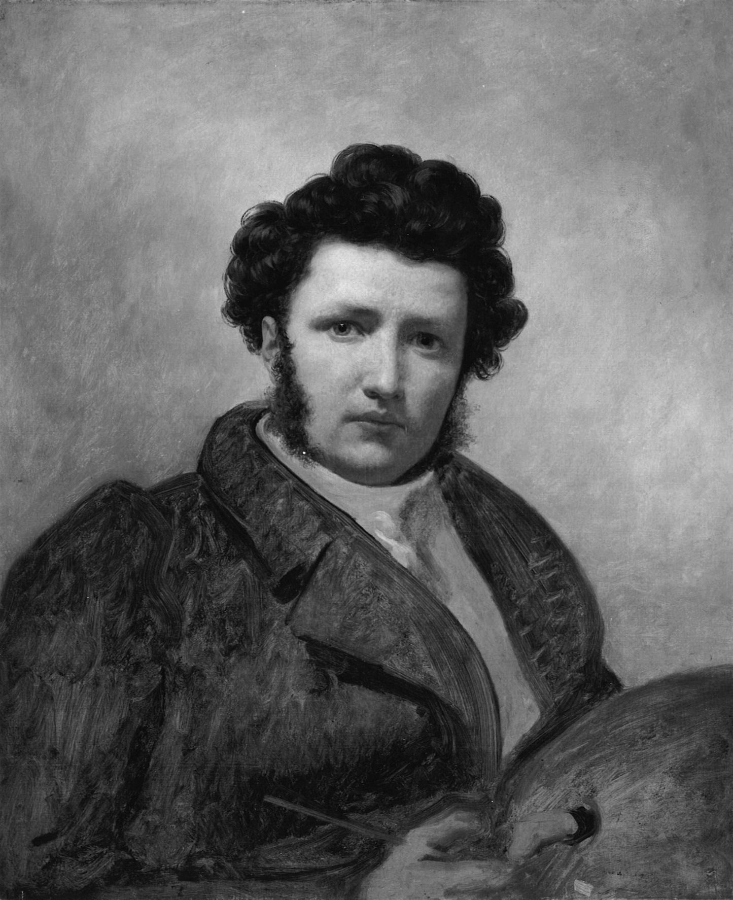 Portrait of an Artist -  Ary Scheffer,  Poster Print Wall Art