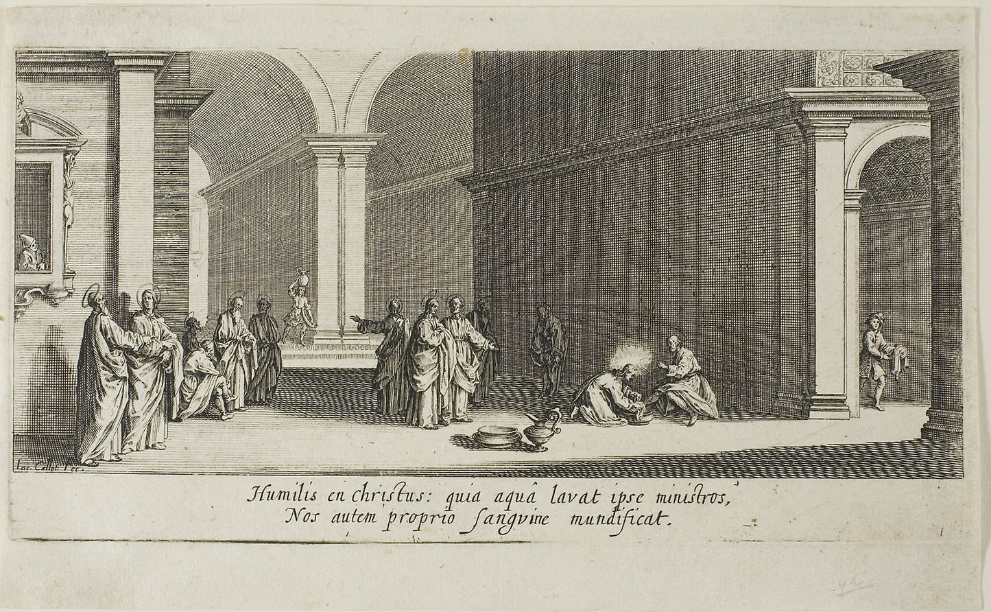 The Large Rock, from Various Scenes Designed in Florence -  Jacques Callot,  Poster Print Wall Art
