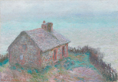 The Customs House at Varengeville: Claude Monet,16x12"(A3) Poster