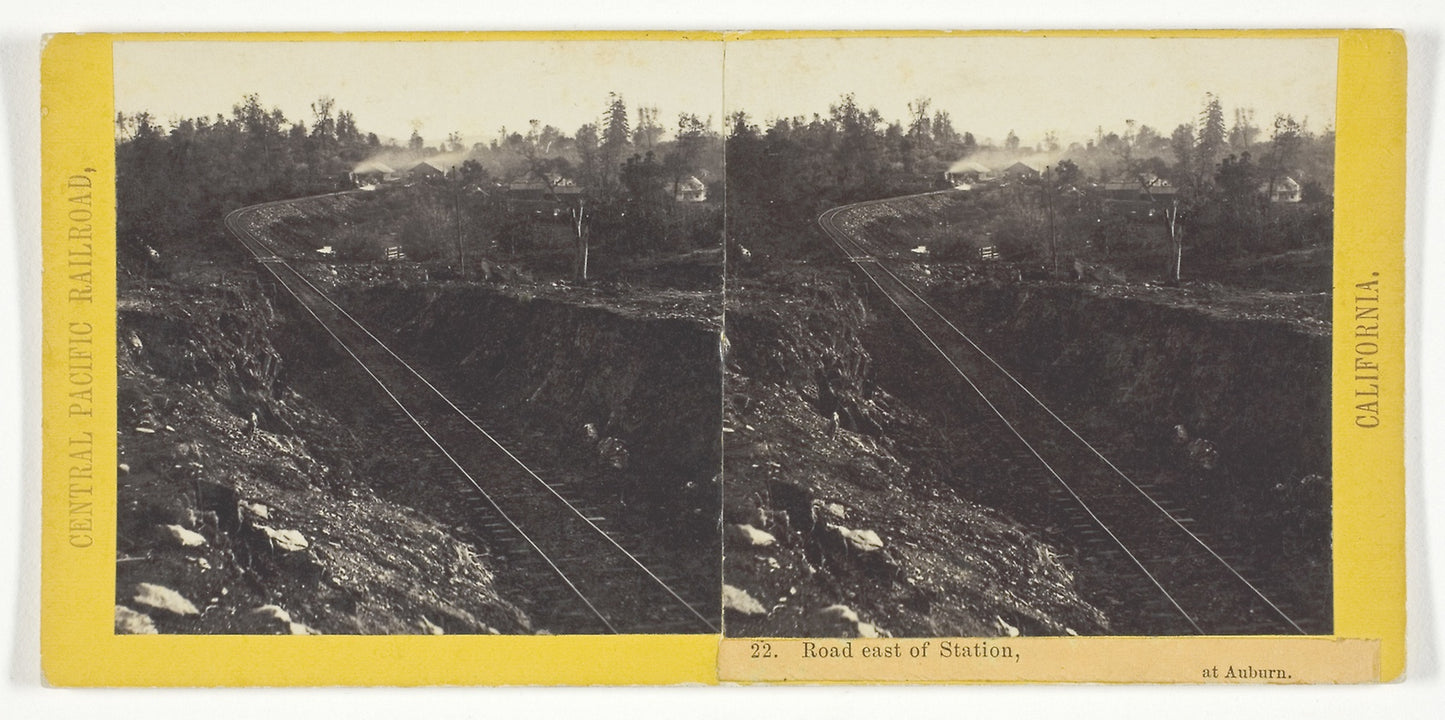 Road East of Station, at Auburn -  Alfred A. Hart,  Poster Print Wall Art