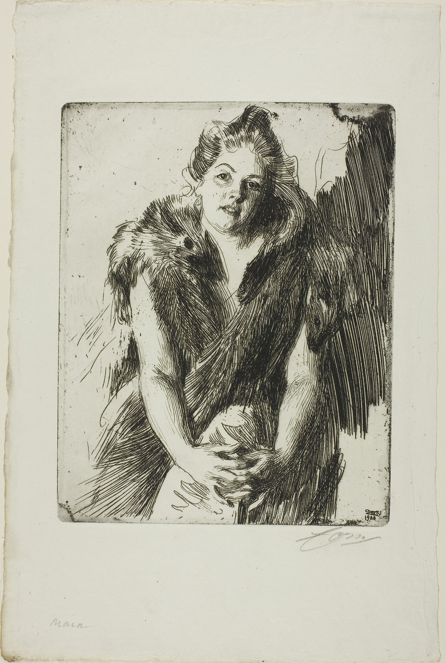 Maja von Heijne -  Anders Zorn,  Poster Print Wall Art