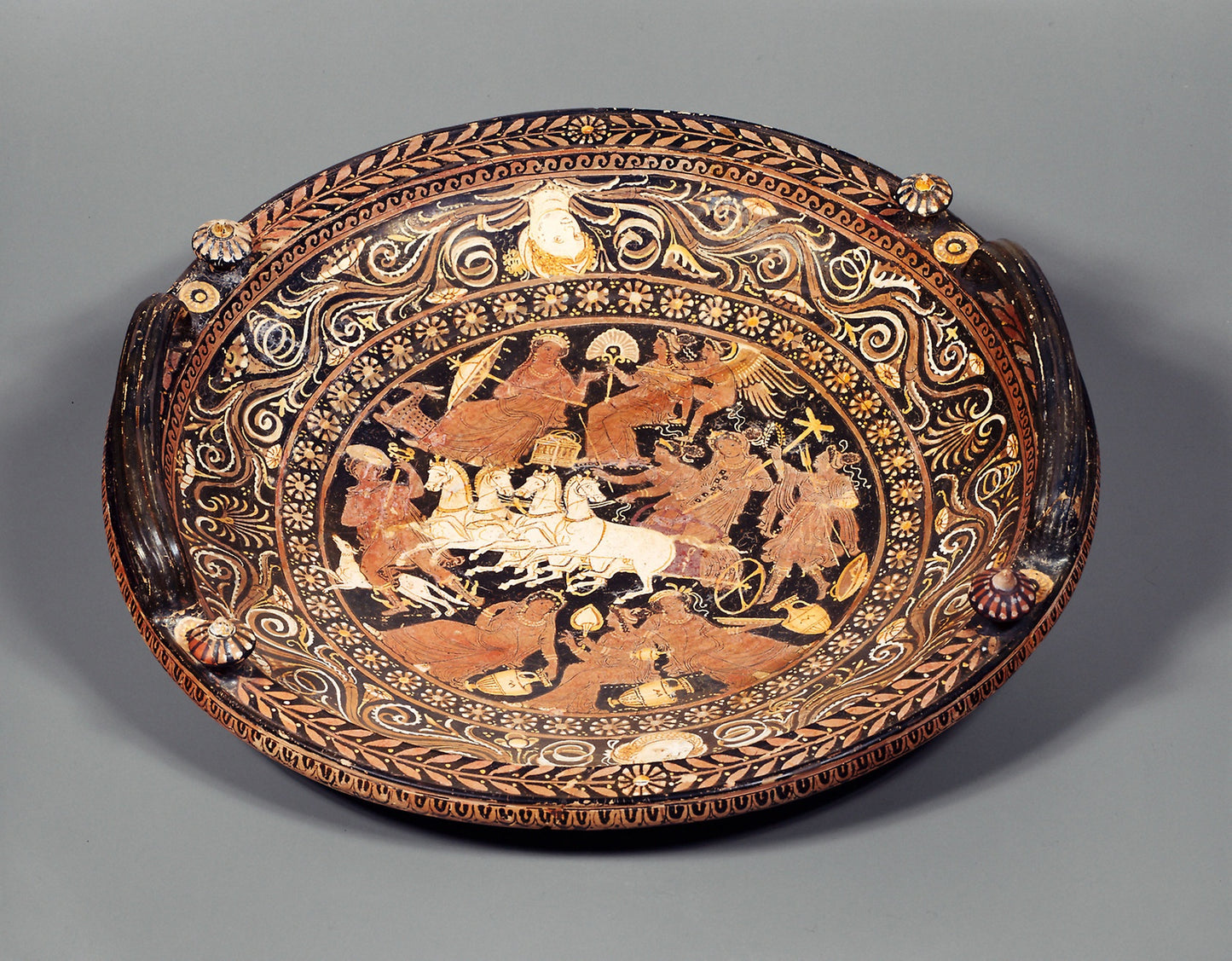 Knob-Handled Patera (Dish) -  Greek; Apulia, Italy,  Poster Print Wall Art
