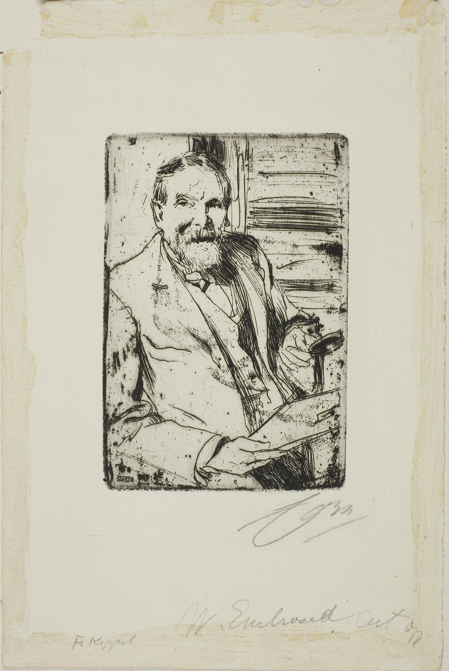 Frederick Keppel II -  Anders Zorn,  Poster Print Wall Art