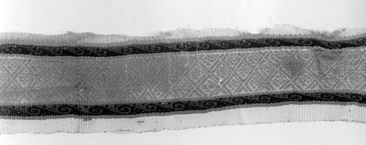 Border fragment -  Possibly north coast, Peru,  Poster Print Wall Art