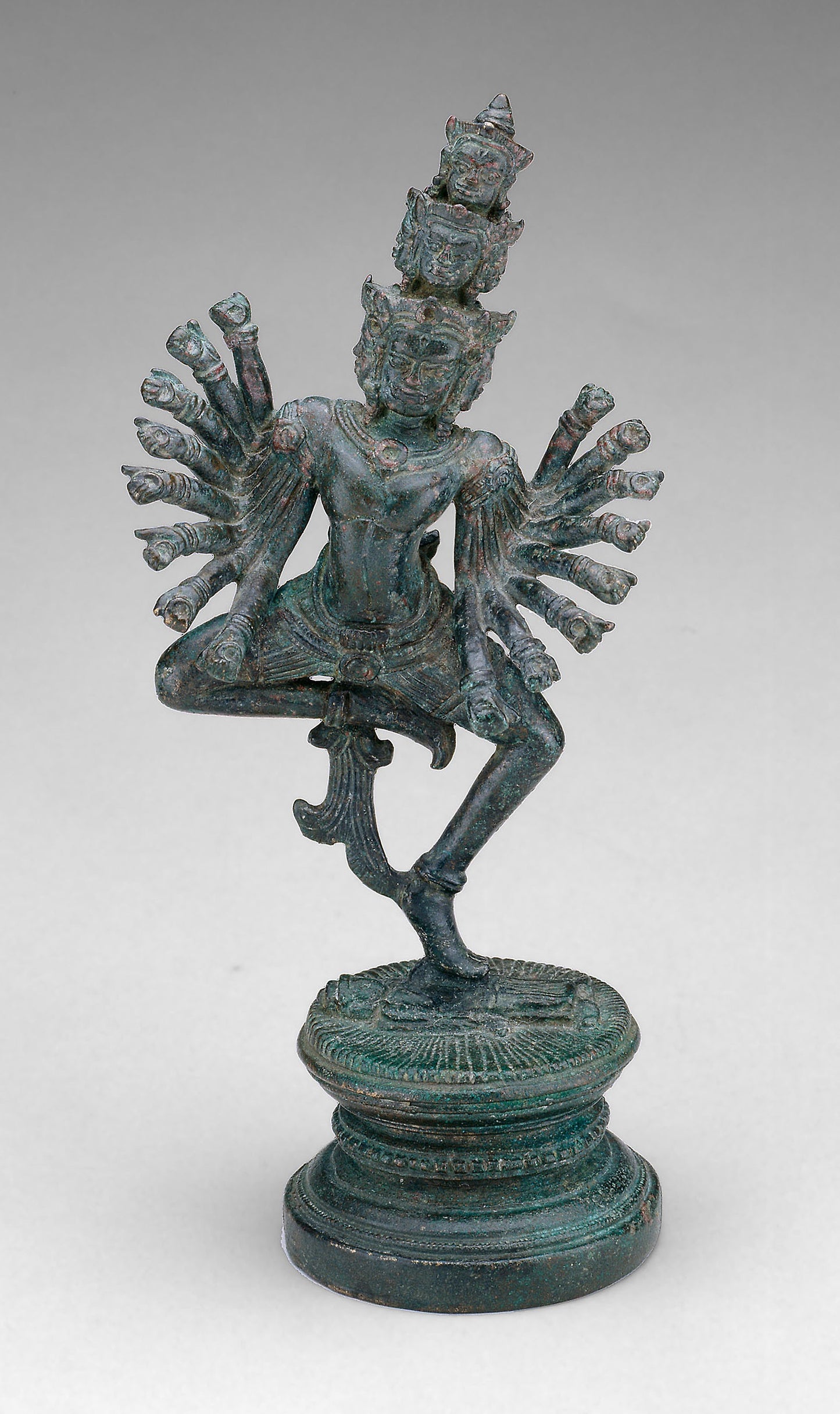 Dancing Hevajra (Ardhaparyanka) -  Cambodia,  Poster Print Wall Art
