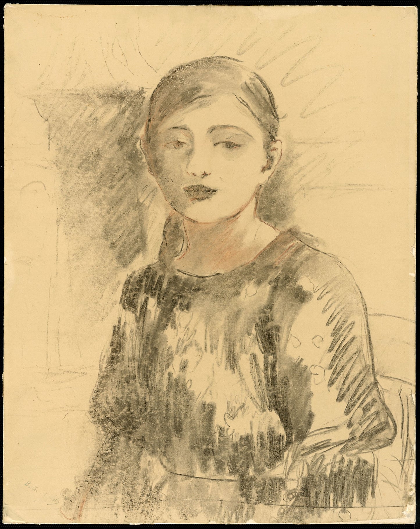 Portrait of Julie Manet -  Berthe Morisot,  Poster Print Wall Art