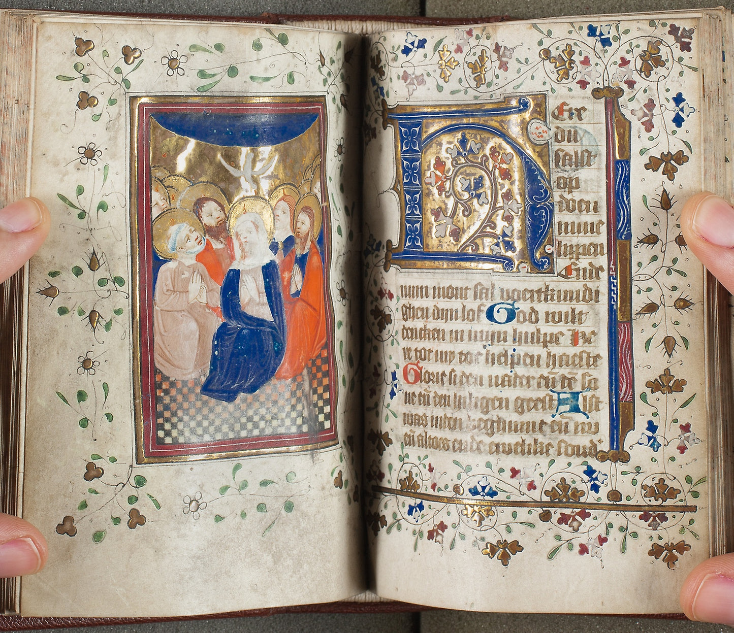 Book of Hours: Netherlandish (Utrecht), Poster Print Wall Art