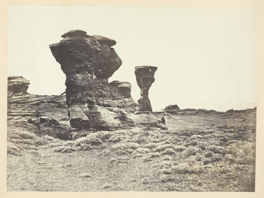 Dial Rock, Red Buttes, Laramie Plains: Andrew J. Russell ,16x12"(A3) Poster
