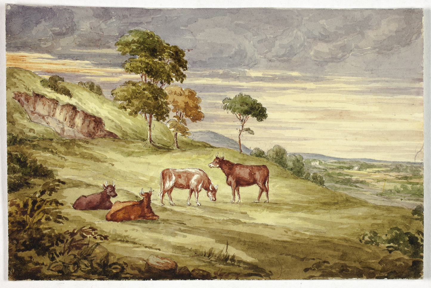 Deer Park, possibly Kilkenny -  Elizabeth Murray,  Poster Print Wall Art