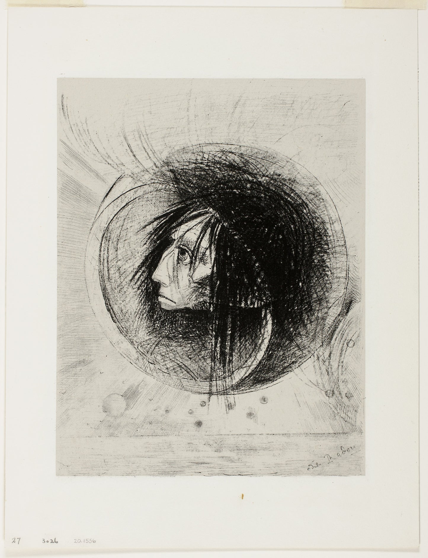 Blossoming, plate one from In Dreams -  Odilon Redon,  Poster Print Wall Art