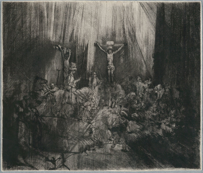 Christ Crucified between the Two Thieves: 