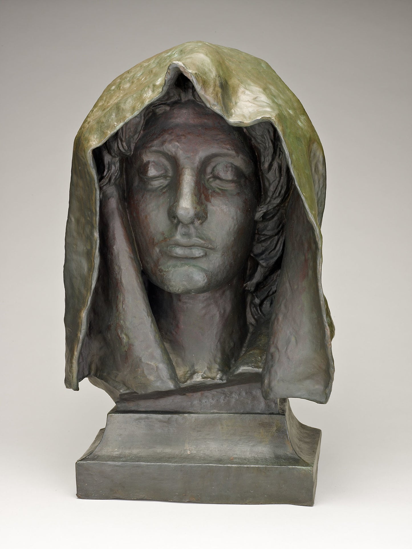 Bust from the Adams Memorial -  Augustus Saint-Gaudens,  Poster Print Wall Art