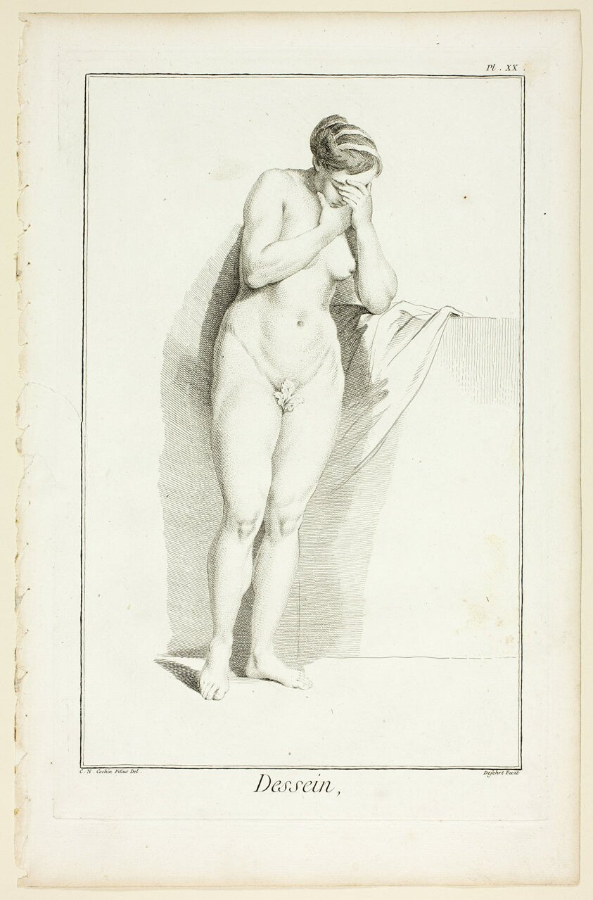 Design by  Figure from Encyclopedie by  A. J. Defehrt (French, active 18th century),23x16"( A2 size ) Poster Print