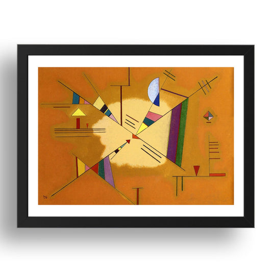 Diagonal 1930 by Wassily Kandinsky, 17x13" Frame