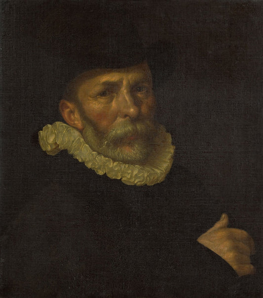 Dirck Barendsz (1534-92), Painter, vintage artwork by Cornelis Ketel, A3 (16x12") Poster Print