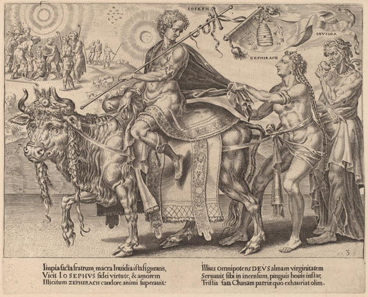 Dirck Volckertz Coornhert after Maerten van Heemskerck:The T,16x12"(A3) Poster