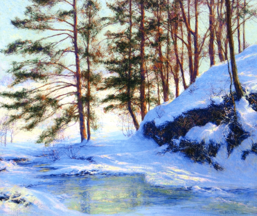 Late Afternoon by Walter Launt Palmer,A3(16x12")Poster