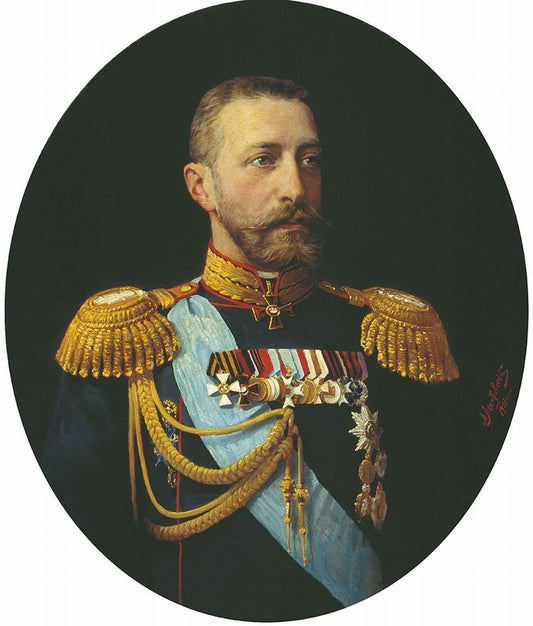Grand Duke Constantine, vintage artwork by Alexander Leontovsky, 12x8" (A4) Poster