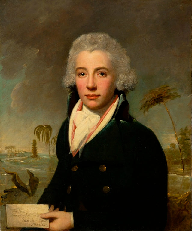 The Honourable Sherson, vintage artwork by Attributed to John Hoppner, 12x8" (A4) Poster
