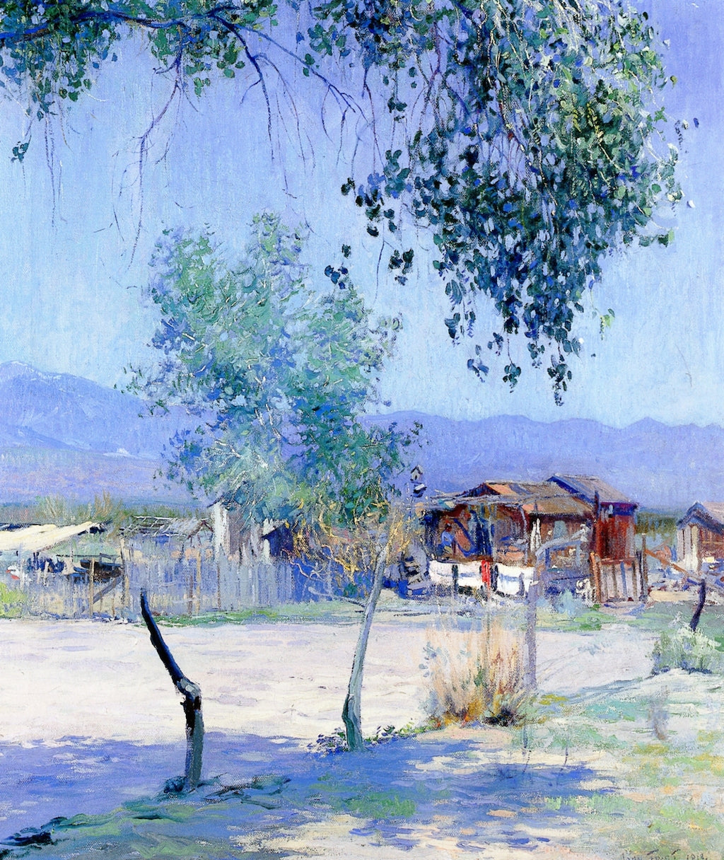 Palm Springs, vintage artwork by John Frost, 12x8" (A4) Poster
