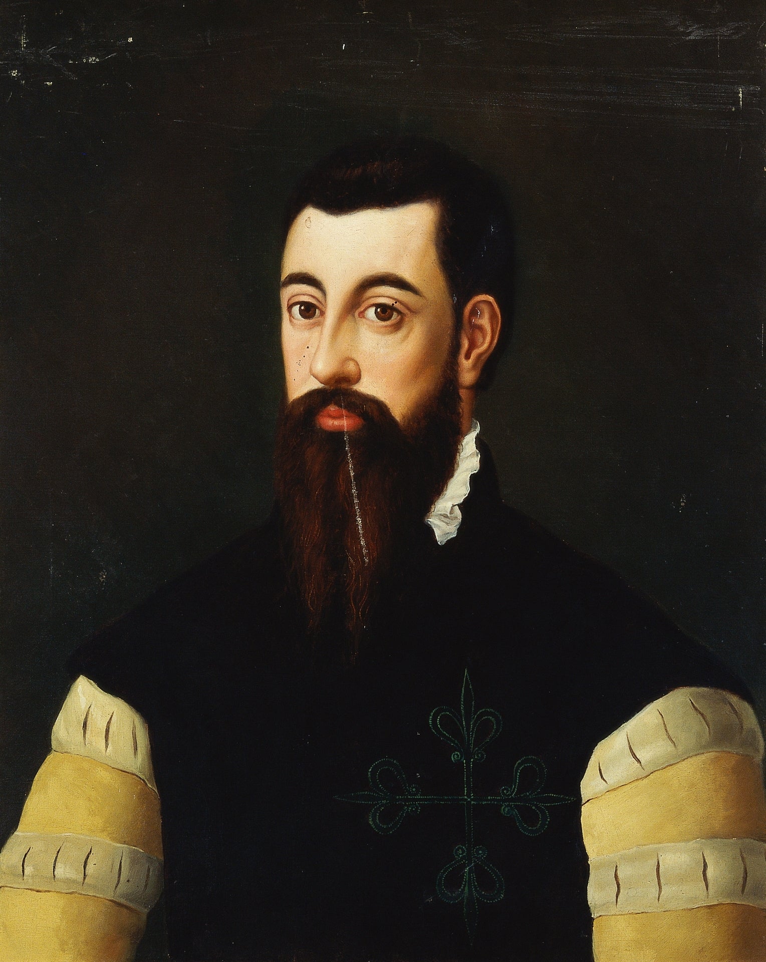 Garcilaso de la Vega y Guzmán, vintage artwork by Manuel Ojeda y Siles, 12x8" (A4) Poster