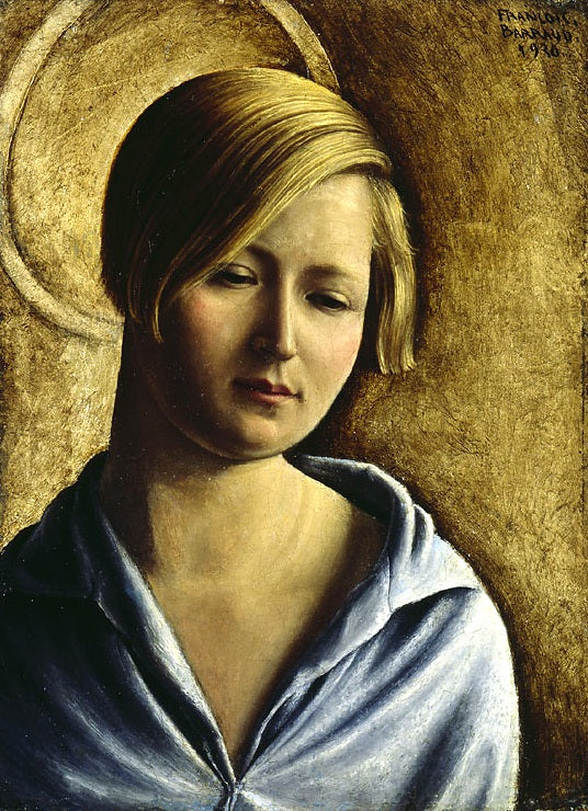 St. Nitouche, vintage artwork by François-Emile Barraud, 12x8" (A4) Poster