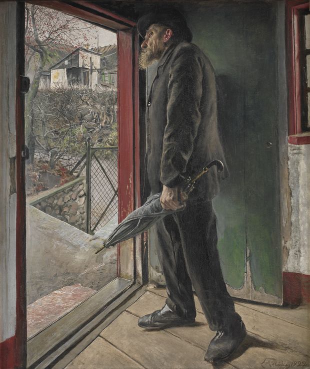 Has it Stopped Raining? by Lauritz Andersen (L.A.) Ring,A3(16x12")Poster