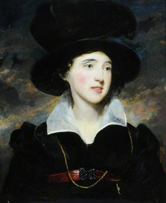 The Artist's Second Wife, vintage artwork by John Jackson, 12x8" (A4) Poster