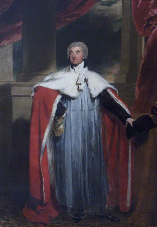 Edward Venables-Vernon Harcourt, Archbishop of York, vintage artwork by Thomas Lawrence, 12x8" (A4) Poster