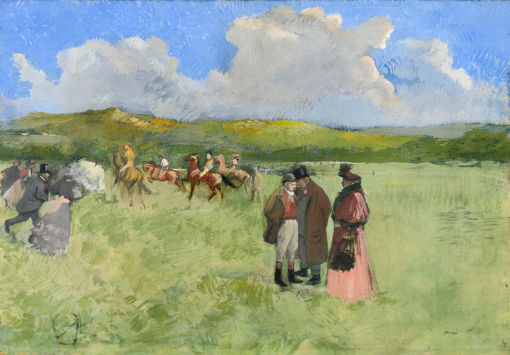 The Race Track by Jean-Louis Forain,A3(16x12")Poster