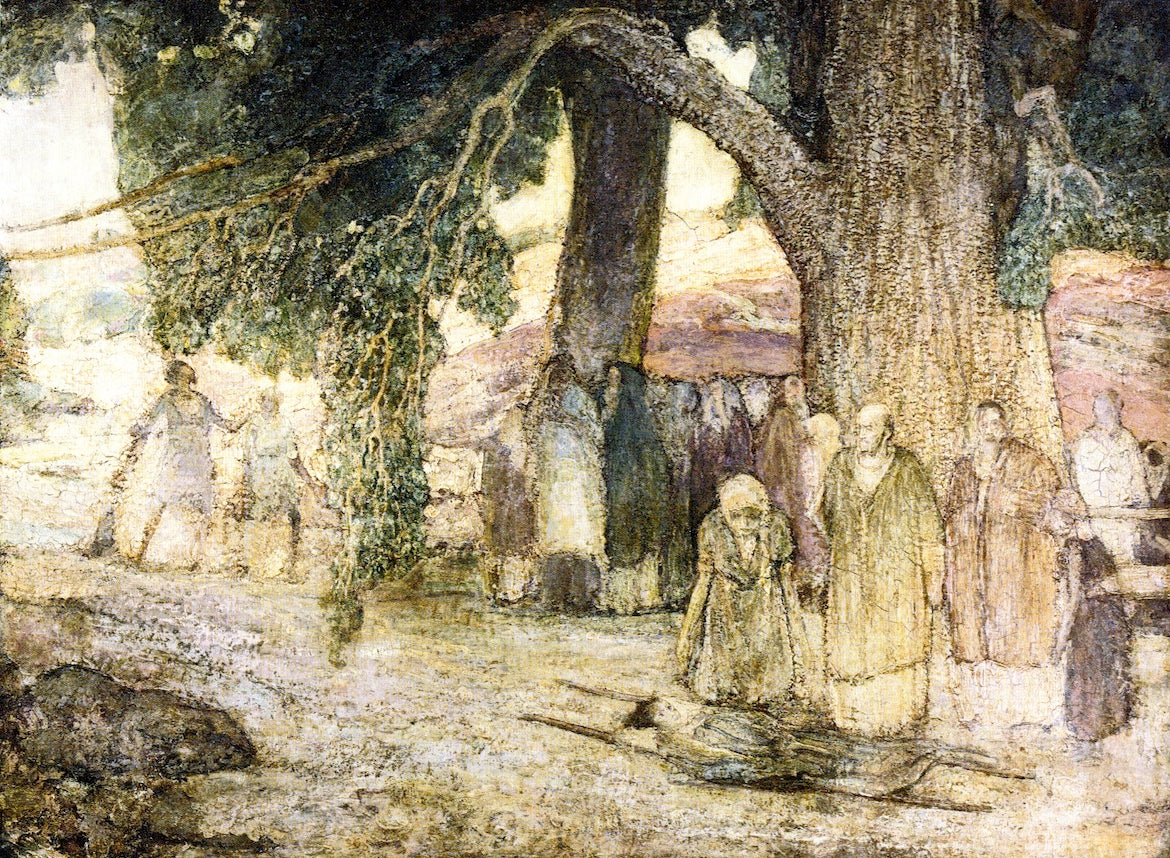 Disciples Healing the Sick by Henry Ossawa Tanner,A3(16x12")Poster