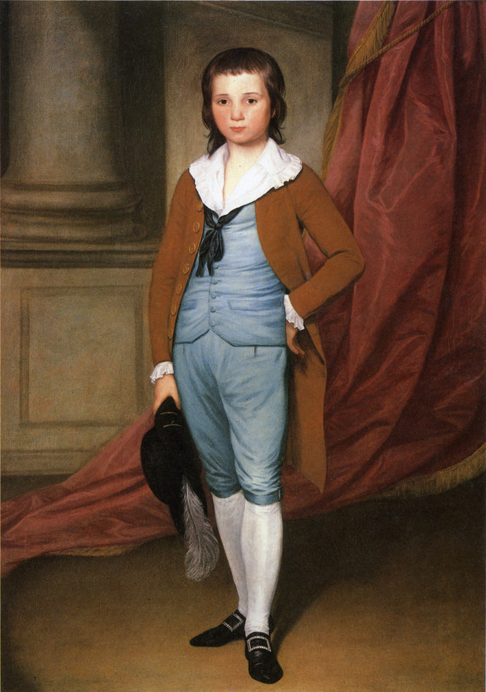 John Coates Browne, vintage artwork by Joseph Wright, 12x8" (A4) Poster