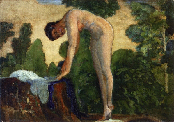 Nude in Forest by Arthur B. Davies,A3(16x12")Poster