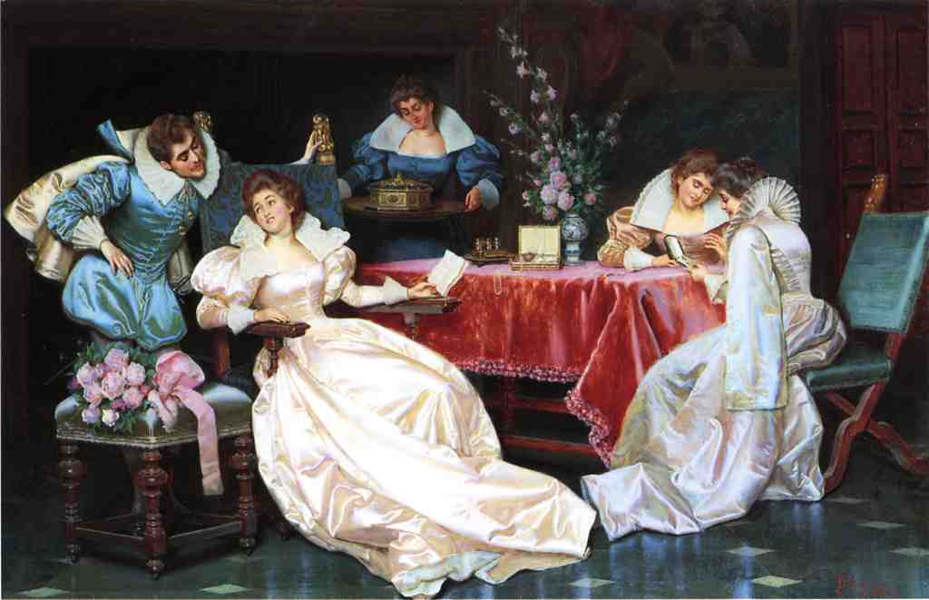 The Bride to Be, vintage artwork by Pio Ricci, 12x8" (A4) Poster