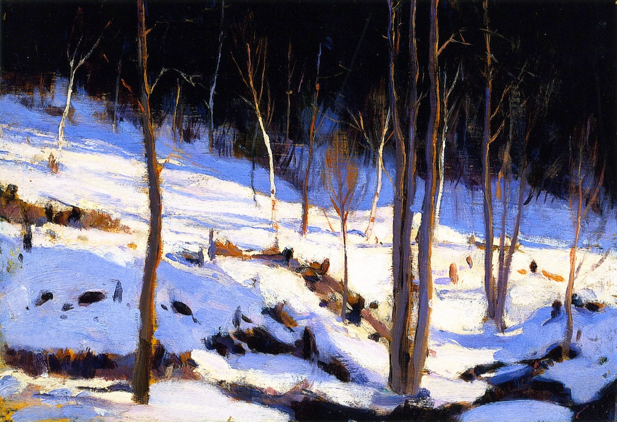 In the Clearing, Charlevoix by Clarence Gagnon,16x12(A3) Poster