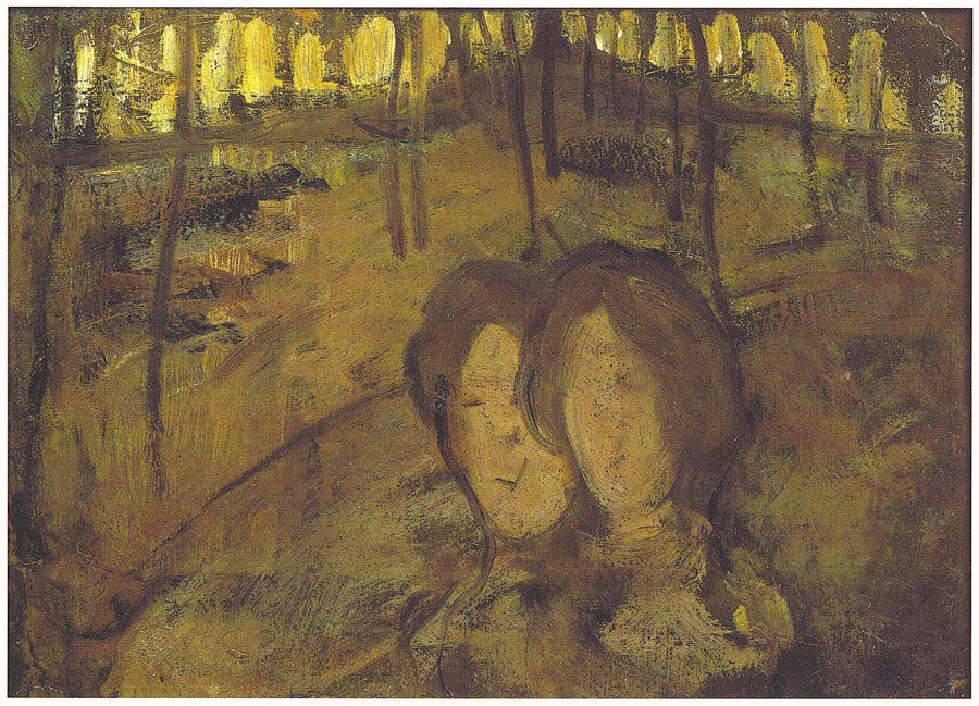Femmes dans un bois by Piet Mondriaan,16x12(A3) Poster